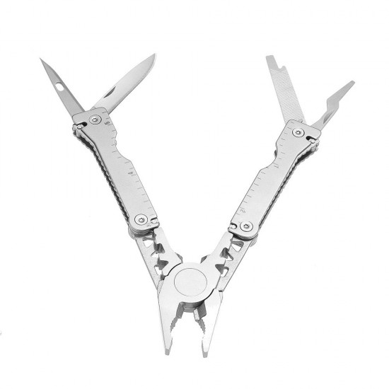 11 in 1 Pocket Multifunctional Tools Plier Wire Cutter Bottle Opener Outdoor Survival Hiking Camping Tool Stainless Steel 11 in 1 Pocket Multifunctional Tools Plier Wire Cutter Bottle Opener Outdoor Survival Hiking Camping Tool Stainless Steel