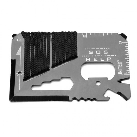 14 in 1 Multi-function Screwdriver Wrench Survival Tools Card