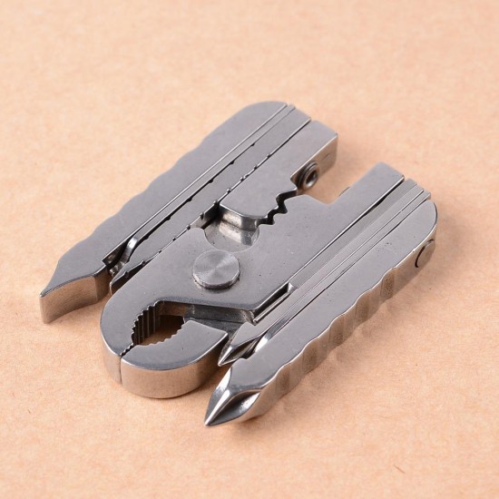 15 in 1 Multi-tool Pliers Travel Tool Keychain Combination EDC Tool Folding Pliers Screwdriver Multi Tools 15 in 1 Multi-tool Pliers Travel Tool Keychain Combination EDC Tool Folding Pliers Screwdriver Multi Tools