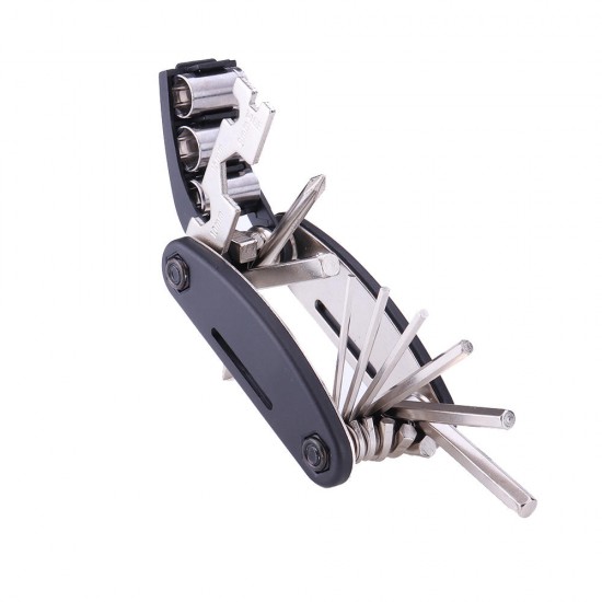 16 in 1 Multifunctional Bicycle Repair Tools Kit Hex Spoke Cycling Screwdriver Tool MTB Mountain Cycling Bike Repair Tool 16 in 1 Multifunctional Bicycle Repair Tools Kit Hex Spoke Cycling Screwdriver Tool MTB Mountain Cycling Bike Repair Tool