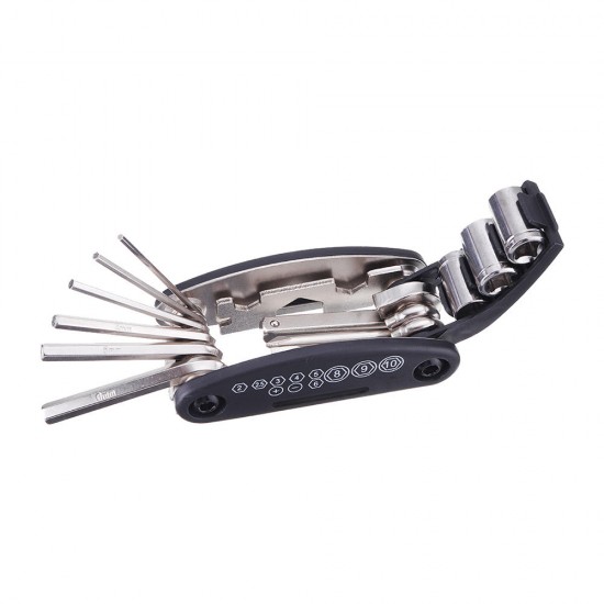 16 in 1 Multifunctional Bicycle Repair Tools Kit Hex Spoke Cycling Screwdriver Tool MTB Mountain Cycling Bike Repair Tool 16 in 1 Multifunctional Bicycle Repair Tools Kit Hex Spoke Cycling Screwdriver Tool MTB Mountain Cycling Bike Repair Tool