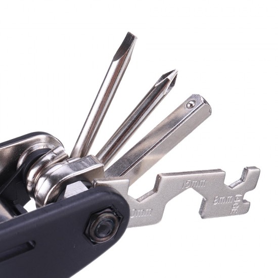 16 in 1 Multifunctional Bicycle Repair Tools Kit Hex Spoke Cycling Screwdriver Tool MTB Mountain Cycling Bike Repair Tool 16 in 1 Multifunctional Bicycle Repair Tools Kit Hex Spoke Cycling Screwdriver Tool MTB Mountain Cycling Bike Repair Tool