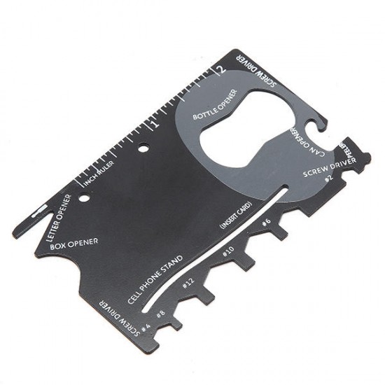 18 in 1 Wallet Credit Card Tactical Mini Pocket Safety Military Survival Camping Hand Tools 18 in 1 Wallet Credit Card Tactical Mini Pocket Safety Military Survival Camping Hand Tools