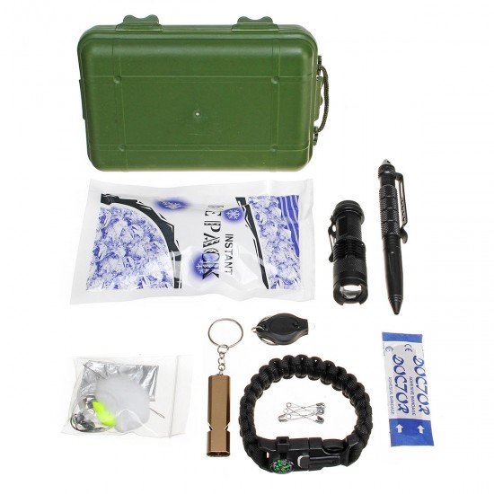 25 in 1 SOS Emergency Camping Survival Equipment Tools Kit Outdoor Gear Tactical Tool 25 in 1 SOS Emergency Camping Survival Equipment Tools Kit Outdoor Gear Tactical Tool