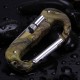 4 In 1 Multifunctional Tool Carabiner Hook Cutter Gear EDC Tool Outdoor Camping