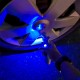 5 in 1 LCD Digital Tire Pressure Gauge Night Lighting Hammer Cutter Deflation Needle Function