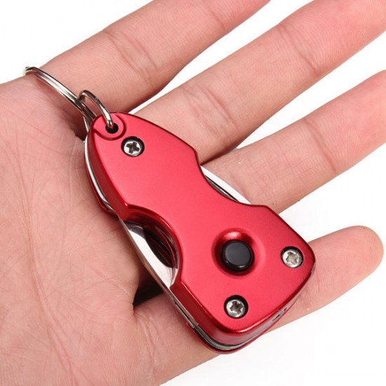 5in1 Multi-function Screwdriver Bottle Opener key chain Tools