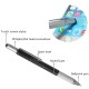 6 in 1 Metal Multitool Pen Handy Screwdriver Ruler Spirit Level