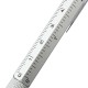 6 in 1 Metal Multitool Pen Handy Screwdriver Ruler Spirit Level