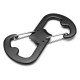 8 Style Multi-function Buckle Clasp Bottle Opener Leder Tool