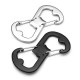 8 Style Multi-function Buckle Clasp Bottle Opener Leder Tool