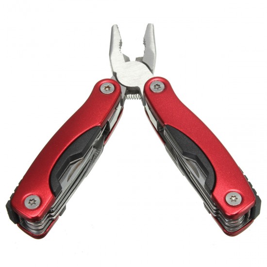 9 In 1 Portable Pocket Multitool Plier Survival Camping Travel Life Tools