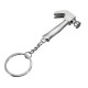 Creative Mini Tool Model Claw Hammer Key Chain Ring Creative Mini Tool Model Claw Hammer Key Chain Ring