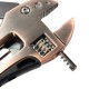 Bronzed Multitool Adjustable Wrench Jaw+Screwdriver+Pliers Multitool Set