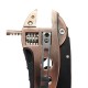 Bronzed Multitool Adjustable Wrench Jaw+Screwdriver+Pliers Multitool Set