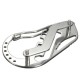 EDC Multi Pocket Tool Carabiner Screwdriver Wrench Gear Key Holder Clip Folder Keychain