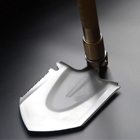 Portable Multifunctional Outdoor Survival Folding Shovel Vehicle Garden Shovel Aluminum Alloy Handle Portable Multifunctional Outdoor Survival Folding Shovel Vehicle Garden Shovel Aluminum Alloy Handle