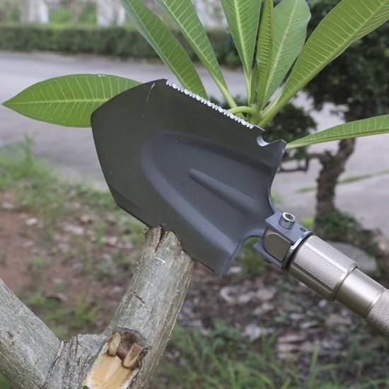Portable Multifunctional Outdoor Survival Folding Shovel Vehicle Garden Shovel Aluminum Alloy Handle Portable Multifunctional Outdoor Survival Folding Shovel Vehicle Garden Shovel Aluminum Alloy Handle