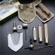 Portable Multifunctional Outdoor Survival Folding Shovel Vehicle Garden Shovel Aluminum Alloy Handle