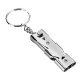 Double Pipe High Decibel Stainless Steel Outdoor Emergency Survival Whistle Keychain Camping HIking Keychain Whistle