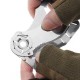 EDC Multifunctional Tools Mini Bottle Opener Screwdriver Stainless Fold Camping Tactical Folding Pocket Ring Outdoor Tools
