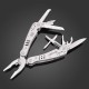 G301 Stainless Steel Multitools Folding Pliers Tool with 11pcs Replaceable Screwdriver Bits