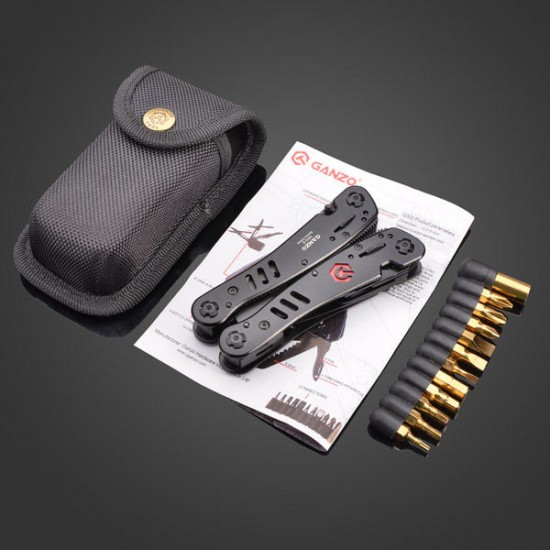 G302B Multi Pliers Black Camping Tools With Locking Function G302B Multi Pliers Black Camping Tools With Locking Function