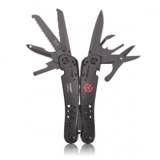 G302B Multi Pliers Black Camping Tools With Locking Function