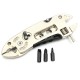 Golden Multitool Adjustable Wrench Jaw+Screwdriver+Pliers Multitool Set