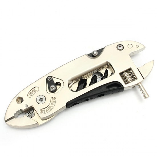 Golden Multitool Adjustable Wrench Jaw+Screwdriver+Pliers Multitool Set Golden Multitool Adjustable Wrench Jaw+Screwdriver+Pliers Multitool Set