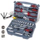 67pcs Hand Tool Set Metric Car Auto Repair Automotive Mechanics Tool Kit Home Garage Socket Wrench Tools with Tool Case