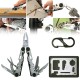 PJ1010 Multitool Folding Pocket Plier Saw Screwdriver Portable Outdoor Survival EDC Card Pliers Tool