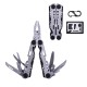 PJ1010 Multitool Folding Pocket Plier Saw Screwdriver Portable Outdoor Survival EDC Card Pliers Tool