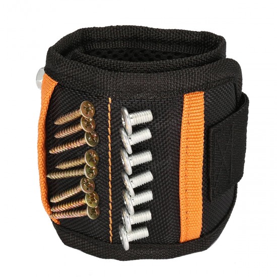 Magnetic Wristband Strong Magnets Pockets for Holding Tools Screws Nails Drill Bits Small Metal Part Magnetic Wristband Strong Magnets Pockets for Holding Tools Screws Nails Drill Bits Small Metal Part