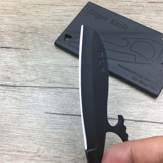 Mini Multifunctional Finger Cutter Eagle Folding EDC Outdoor Bottle Opener Pocket Wallet Card Tools