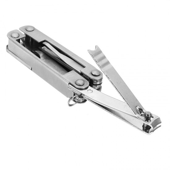 Mini Multifunctional Nail Cleaning Tool Set with Screwdriver Cutter Bottle Opener Mini Multifunctional Nail Cleaning Tool Set with Screwdriver Cutter Bottle Opener