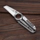 Mini-Remix Fine Edge Drop Point Clip Folding Axle Hole Saws