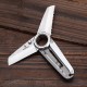 Mini-Remix Fine Edge Drop Point Clip Folding Axle Hole Saws