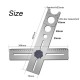 Multi-Functional Ceramic Tile Hole Locator Ruler Adjustable Punching Hand Tool Multi-Functional Ceramic Tile Hole Locator Ruler Adjustable Punching Hand Tool