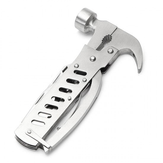 Multi-function Hammer Saws Bottle Opener Plier Stainless Steel Outdoor Camping Travel Hand Tools Multi-function Hammer Saws Bottle Opener Plier Stainless Steel Outdoor Camping Travel Hand Tools