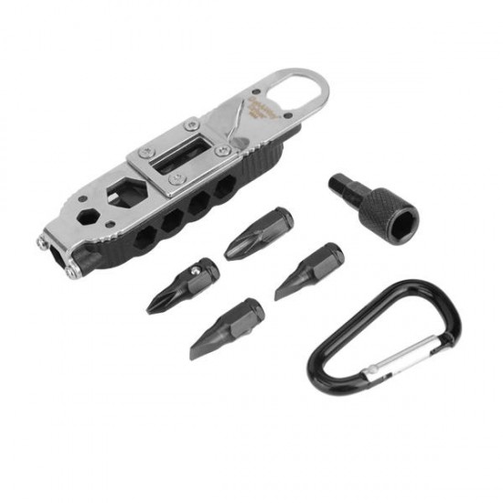 Multi-function Stainless Steel Screwdriver with LED Light Repair Tool Bottle Opener Multi-function Stainless Steel Screwdriver with LED Light Repair Tool Bottle Opener