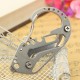 Multifunction Stainless Steel Portable Key Chain Holder Carabiner Wrench EDC Outdoor Tool