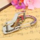 Multifunction Stainless Steel Portable Key Chain Holder Carabiner Wrench EDC Outdoor Tool