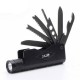 Multifunctional Black 3-Mode Flashlight Saw Bottle Opener Ruler Tool Set Multifunctional Black 3-Mode Flashlight Saw Bottle Opener Ruler Tool Set