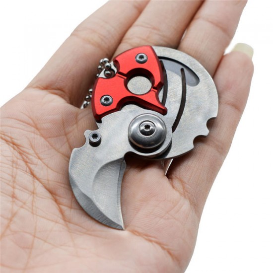 Multifunctional Coin Shaped Folding EDC Portable Mini Outdooors Pocket Survival Tools with Key
