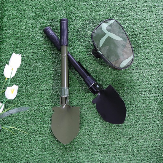 Multifunctional Portable Folding Shovel Outdoor Survival Spade Garden Digging Tool