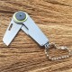 Multifunctional Portable Mini Folding Outdooors Camping Tools Survival Steel Key Chain Grey Multifunctional Portable Mini Folding Outdooors Camping Tools Survival Steel Key Chain Grey