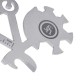 Multifunctional Stainless Steel Tool Card Bicycle Modeling EDC Card Tools Wrench Screwdriver Bottle Opener Multifunctional Stainless Steel Tool Card Bicycle Modeling EDC Card Tools Wrench Screwdriver Bottle Opener