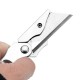 Multifunctional Utility Money Clip Fixed Blade Folding Hunting Camping Rescue Survival Tools