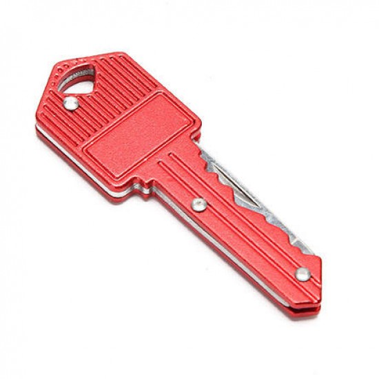 Pocket Key Ring Hobby Camping Hunting Key Chain Utility Folding Cutter